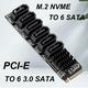 PAKETERO TARJETA PCI EXPRES 4 SATA EXPRESS 6G DE VELOCIDAD