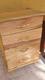 Gavetero de 4 gavetas de madera